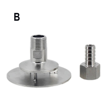 Homebrew Kettle/Keg Sparge Plate with 1/2" Male NPT Stainless Steel 304 Beer Brewing Equipment Mash Tuns