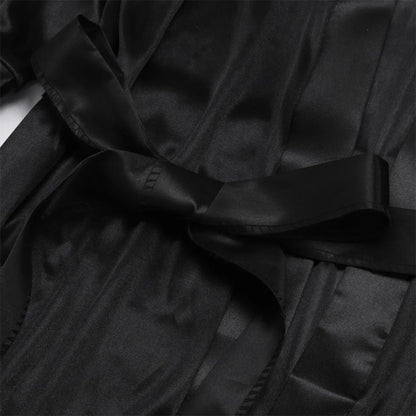 Womens Sexy Satin Sleepwear Lingerie Nightwear Underwear Night Gown Robe, Sexy Soft Comfortable Nightwear, Add Female Charm