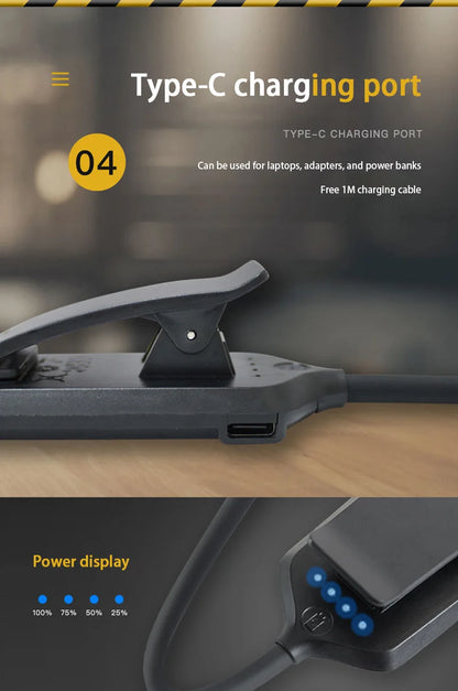 LED Book Light USB Rechargeable Reading Light Warm Cool White Daylight Portable Flexible Easy Clip Night Reading Lamp New