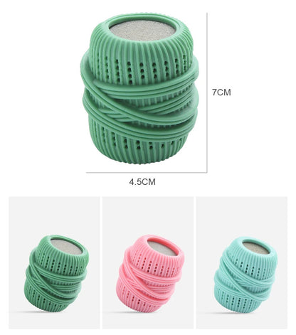 Reusable Clothes and Hair Cleaning Tool, Pet Hair Remover, Washing Machine Cat Hair Catcher, Laundry Ball, Silicone