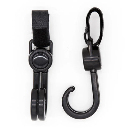 1Pcs/Set Hooks for Stroller Car Shopping Cart Hooks Baby Stroller Accessories Rotate 360 Degree Hook Pram Organizer Bag Hanger