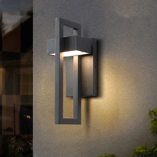 LED Wall Lamp E27 Decorative Lighting Outdoor Fixtures Outdoor Porch Wall Lamp Simple Outdoor Lighting Corridor Garden Sconce