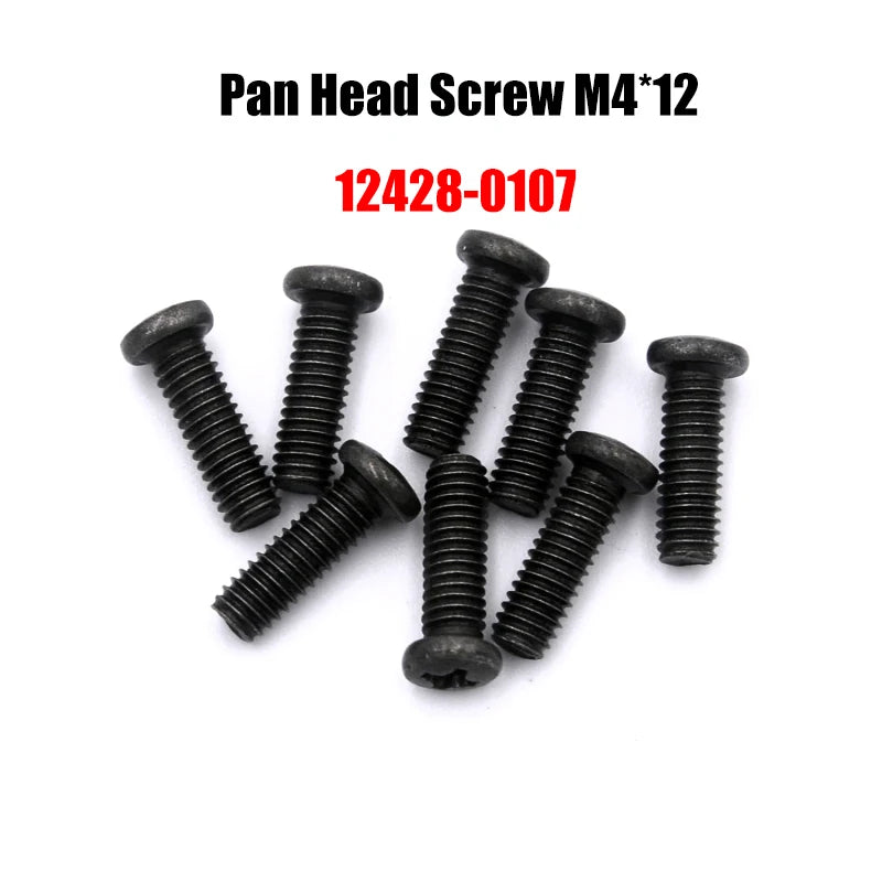 12428 Original Parts 0090-0129 Wltoys 12427 12423 RC Car Spare Part Bearing/Screw/Differential/Servo/Nut/Motor/USB Charger/Light