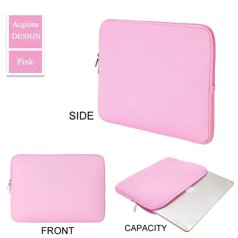 Laptop Bag 11 12 13 15 15.6 Inch Laptop Case Soft Bag Office Travel Business For Xiaomi Lenovo Hp Dell Computer Case Macbook Air