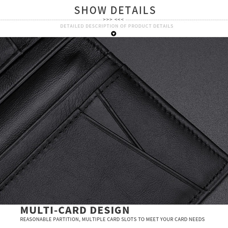 Card Bag Business Wallet Multifunctional Business Card Bag Clip Card Set Multi-Card Bits Driver License Storage Leather Card Bag