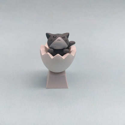 Customize Your Keyboard with Cute Cat Keycaps - PBT Axis Cherry MX Artisan Anime Pink Kawaii Accessories