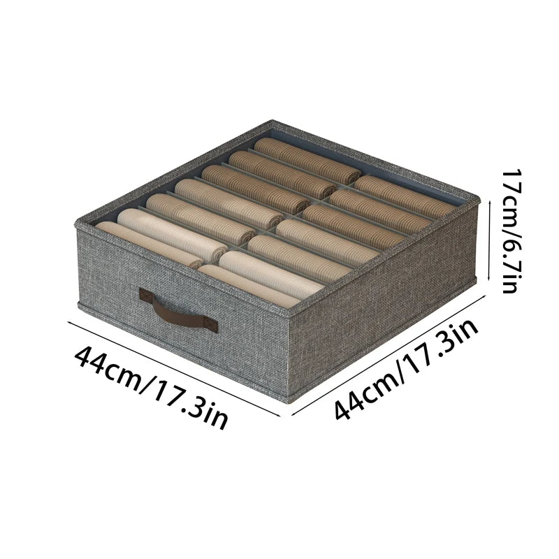 Sports Bra Underwear Organizer Storage Box Panties Socks Storage Boxes Wardrobe Clothes Organizer Cabinet Drawers Separator Box