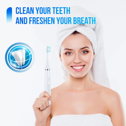 Electric Toothbrush Sonic Dental Teeth Whitening Kit Tooth Whitener Tea Coffee Stains Remover Tools Cleaner Stain Oral Care