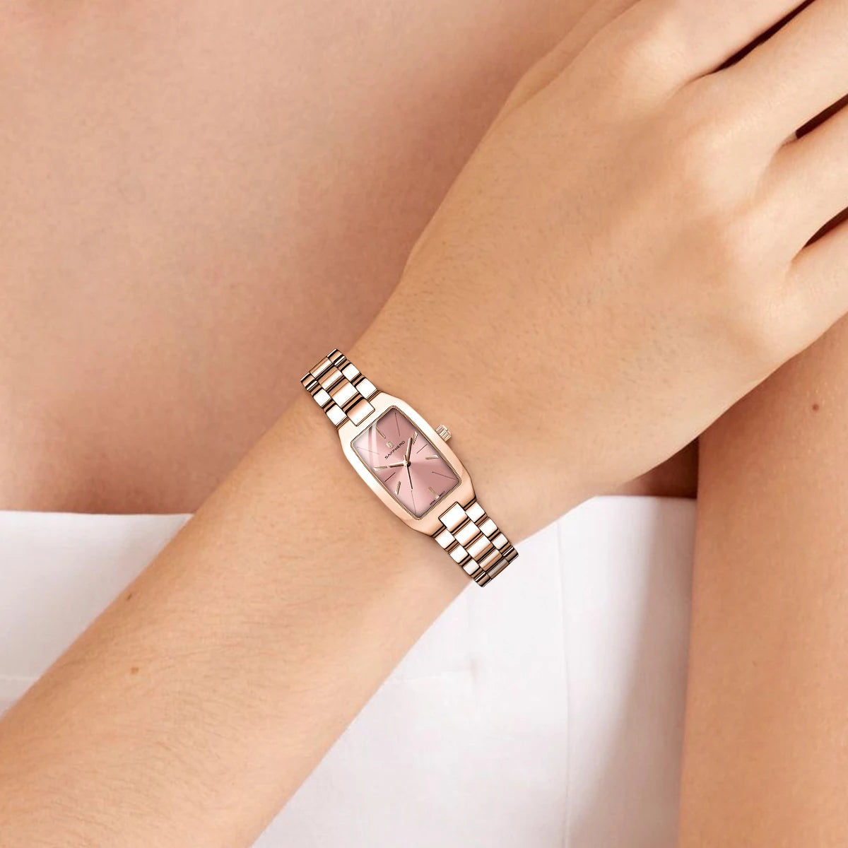 SAPPHERO Women's Quartz Watch Elegant Rose Gold Watch Waterproof 30M Watch Slim Ultra-Thin Watch Premium Gift Box Set Watch