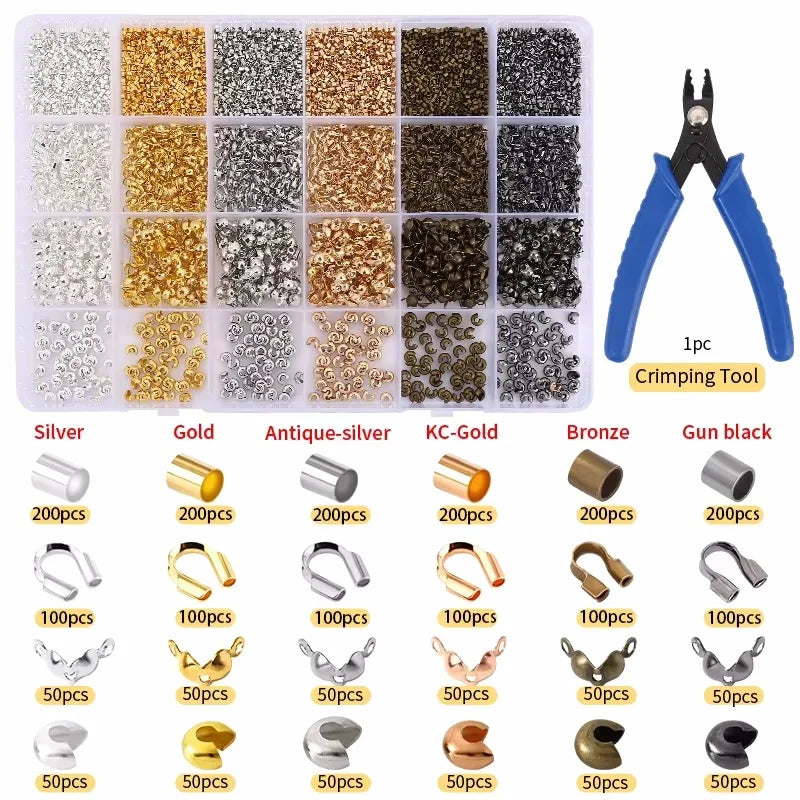 Jewelry Making Supplies Kit with Jewelry Making Tools Earring Charms Jewelry Wires Jewelry Findings Jewelry Making and Repair