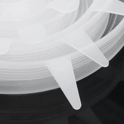 4-1PCS Silicone Covers Adaptable Silicone Lids Silicone Caps for Food Universal Dish Stretch Lids for Cans Kitchen Accessories