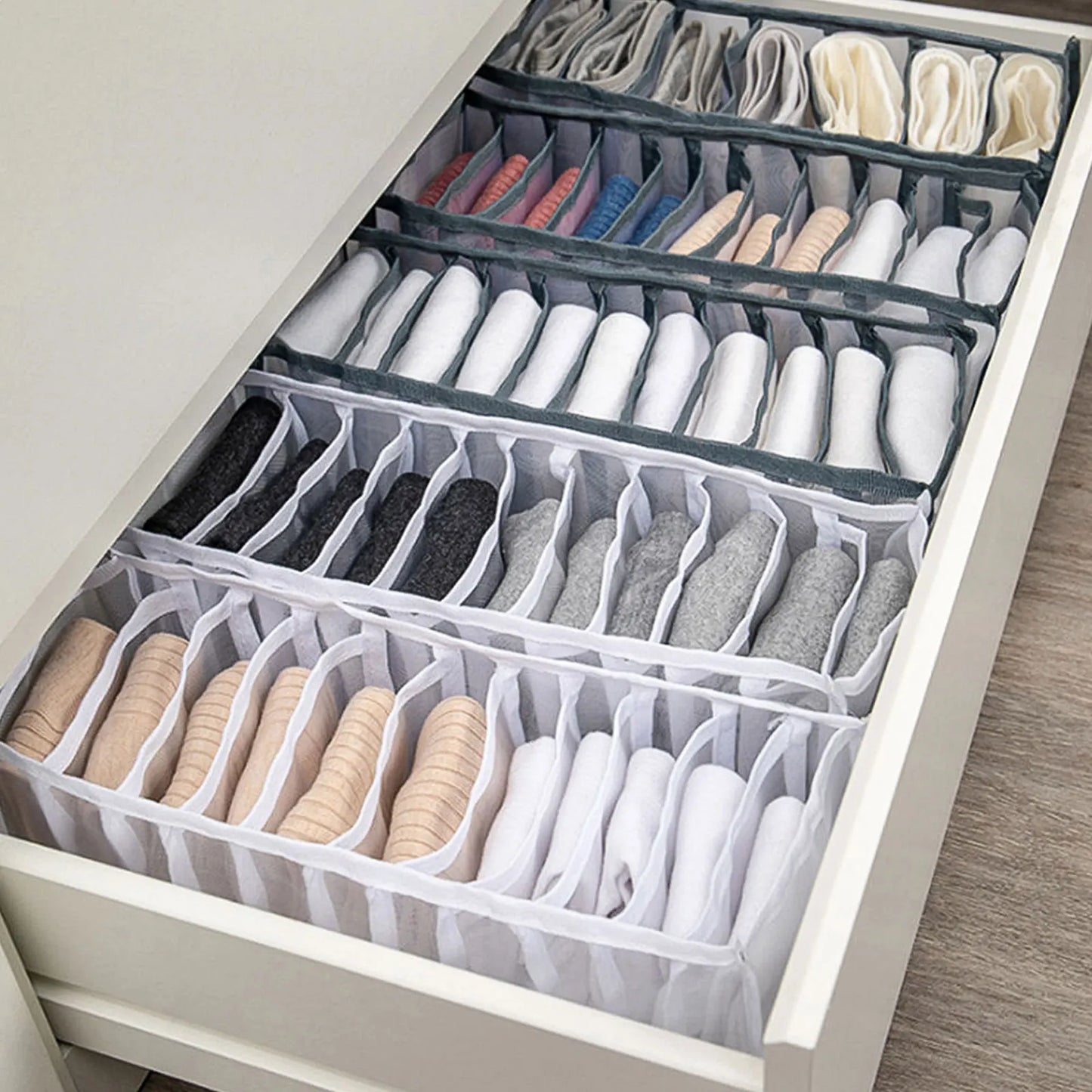 underwear organizer clothes wardrobes box closet room organizers foldable drawer home organization and storage bedroom shelf