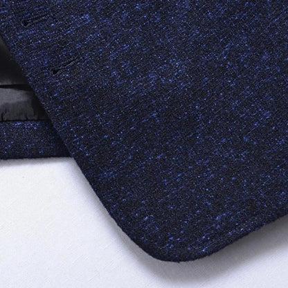 Men Suit Coat Luxury Men Business Casual Solid Color Suit Jacket Oversize Coats Male Stand Collar Single breasted Blazer