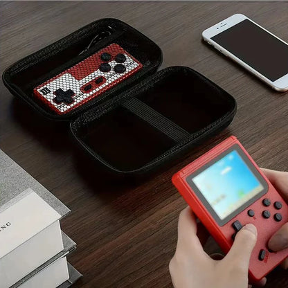 Digital accessory storage bag,  retro mini game console travel protection box, compatiblecharging cable  battery and accessories