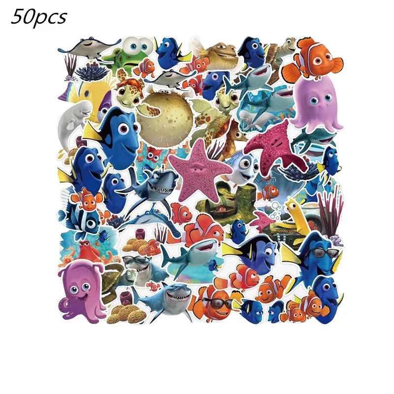 Finding Nemo Birthday Party Decoration Children Party Balloons Disposable Tableware Plates Napkins Cup Tablecloth Party Supplies