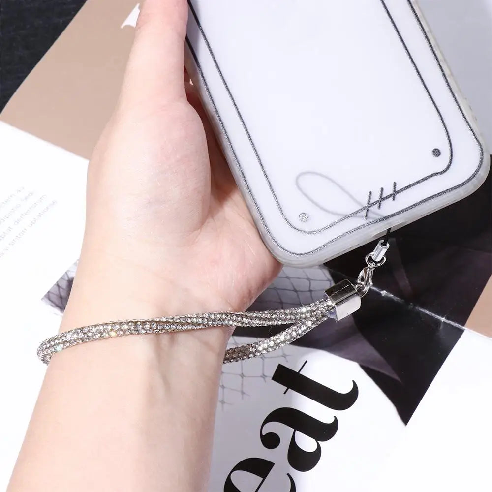 Fashion Mobile Phone Strap Women's Short Phone Charm Anti-lost Lanyard Mobile Phone Lanyard Phone Wrist Chain Cellphone Chain