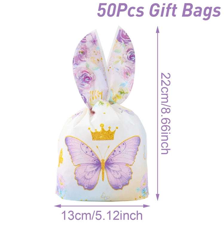 Butterfly Party Snack Tray Butterfly Birthday Party Decoration Kids Girls Birthday Party Supplies Baby Shower Party Decoration