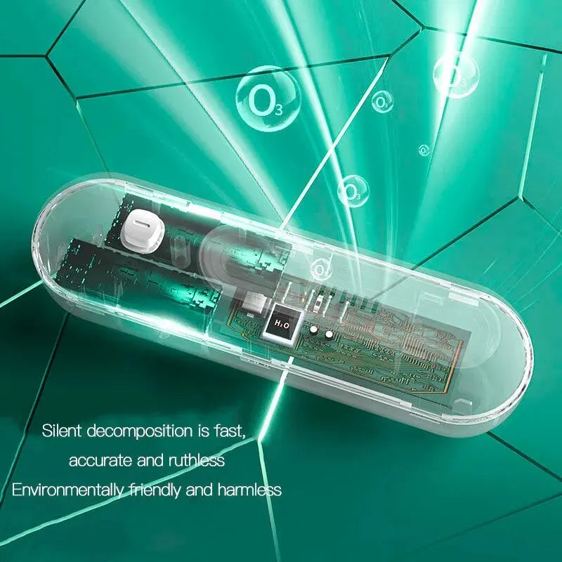 Refrigerator Deodorizer and Air Purifier - Extend Food Shelf Life, Remove Odors (Smoke, Pet, Toilet), for Car and Fridge