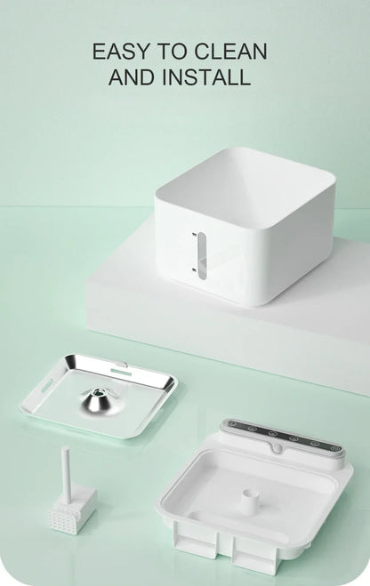 Wow, that's so cool! It's a smart pet water fountain.