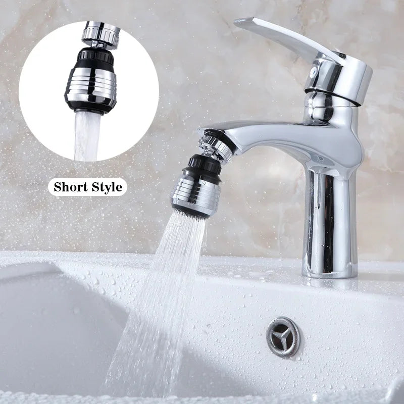 Kitchen Faucet Nozzle Extender Sink Water Tap Nozzle Filter Bubbler Faucet Aerator Attachment Home Bathroom Toilet Accessories