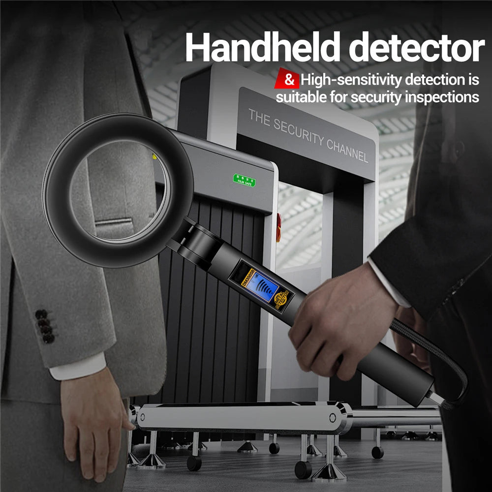 Handheld Metal Detector High Sensitivity Metal Detector Underground Multipurpose Metal Finder Buzzer & Vibration Alarm