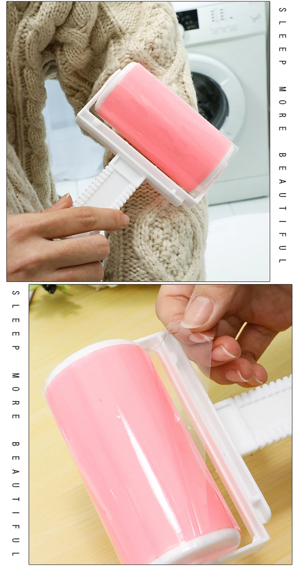 Reusable Lint Remover For Clothes Pellet Remover Washable Clothes Sticky Roller Sofa Dust Collector Cat Hair Pet Hair Remover