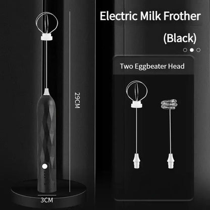 1 PCS Electric Milk Frother Portable Egg Beater USB Rechargeable Handheld Coffee Blender Milk Shaker Mixer Foamer Food Blender