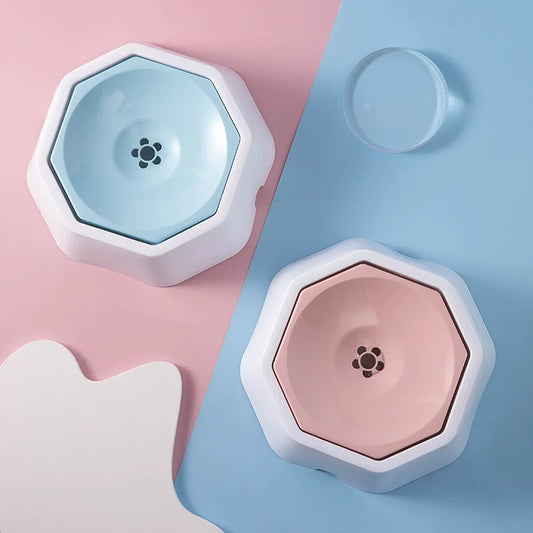 Anti-splash Water Bowl Dogs Drinker Slow Drinking Bowl Non-Wetting Mouth Anti-Overflow Water Feeding Dog Waterer Pet Accessories