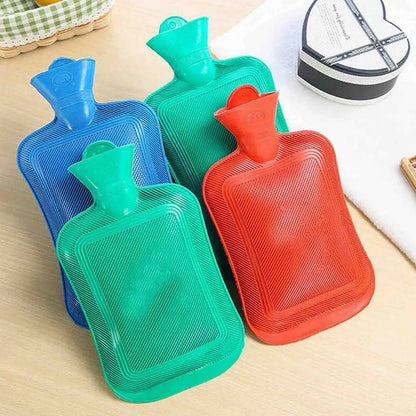 Home Autumn Winter Warm Water Bag Water Injection Rubber Hot Water Bottle Thick Hot Water Bottle Hand Feet Warmer Water Bottle