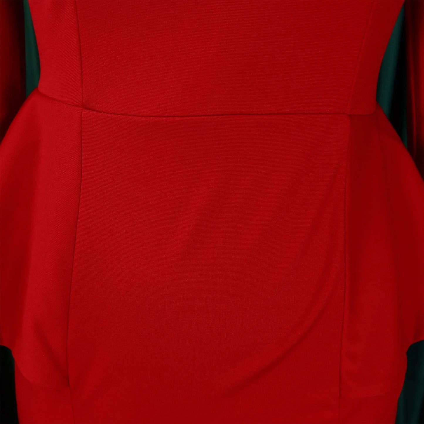 Elegant Office Dresses for Woman O Neck Full Sleeve Sheath Ruffles Package Hips Mid Calf Professional Business Work Dress Midi