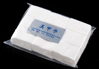 450pcs Lint-Free Nail Polish Remover Wipes Cotton Wipes Manicure Cleaner UV Gel Nail Polish Removal Pads Papers Cleansing Tools