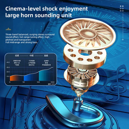 Wiereless5.0 Bluetooth Headset HandsFree Wireless Business Headset Driver Call Sports Headset for Huawei Xiao