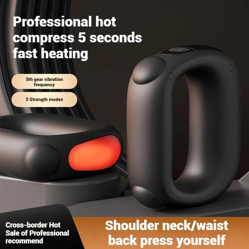 Portable Electric Muscle Massage Gun - Deep Tissue Fascia Massager for Neck, Foot & Full Body Relaxation Mini Massage Gun