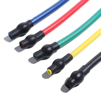 5 Levels 5 Levels Resistance Bands Multifunctional Elastic Resistance Pull Rope Portable With Handles Fitness Elastic Bands Yoga