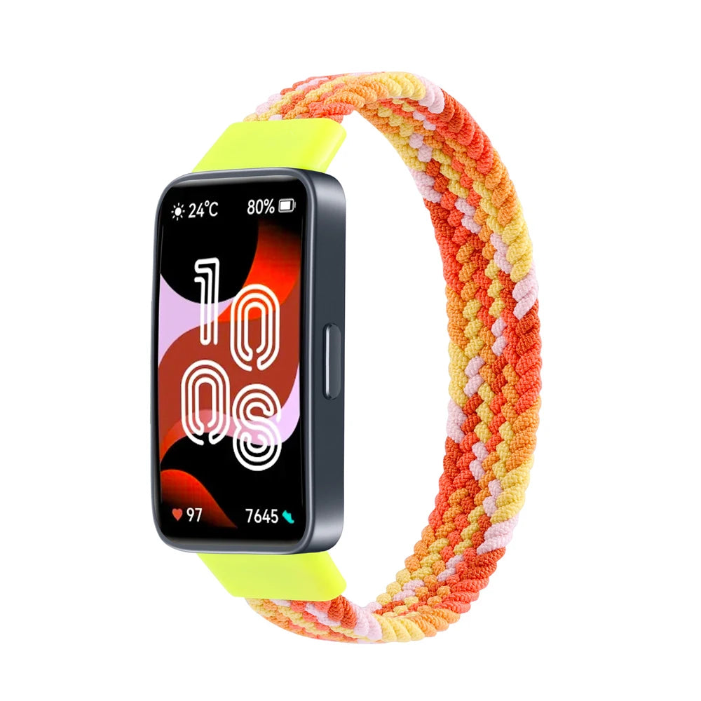 Nylon Loop Band for Huawei Band 10/8 Strap Correa for Huawei Band8 Straps Bracelet for Huawei 8 Band Braided Bands Huawei band 9