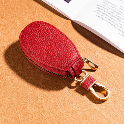 Unisex PU Leather Key Case for Car Key Wallet Pocket Key Holder Organizer Pouch Key Organizer Large Capacity Zipper Key Bag