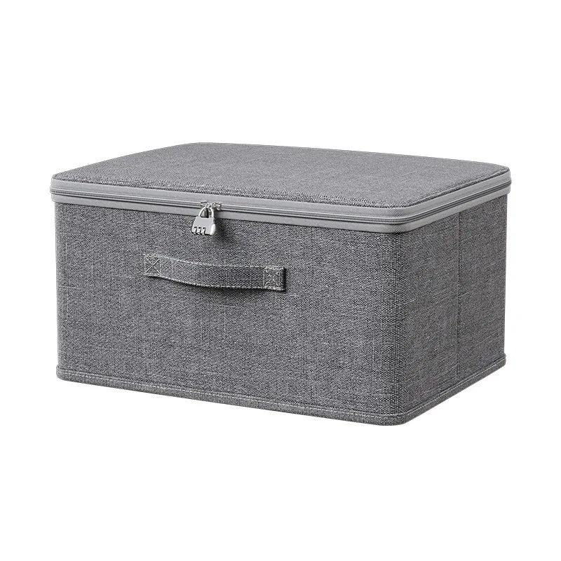 Foldable Fabric Storage Box Multi-Purpose Closet Organizer for Clothes Office Supplies Storage Trunks for Home Organization