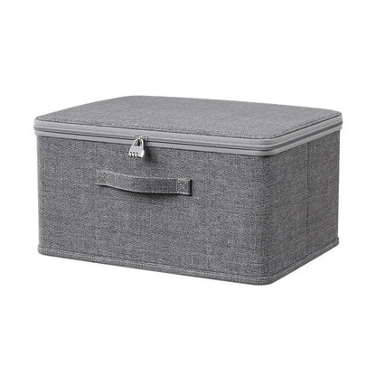 Foldable Fabric Storage Box Multi-Purpose Closet Organizer for Clothes Office Supplies Storage Trunks for Home Organization