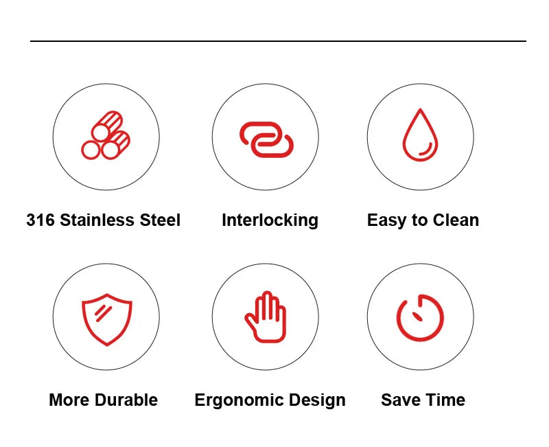 Chainmail Scrubber with Silicone Handle Cast Iron Cleaner for Cast Iron Grill Pan Skillet Wok Bakeware Cast Iron Scrubber