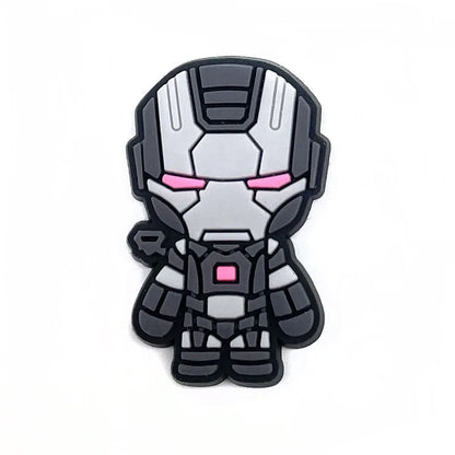 28styles Movies Super Hero Shoe Charms for Clogs Sandals Decorations shoes Accessories PVC Charms Cartoon Kids Gifts