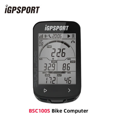 IGPSPORT Bicycle Computer BSC100S Computer BLE Bluetooth ANT Waterproof Wireless Bike Stopwatch MTB Road Cycling Bike Computer