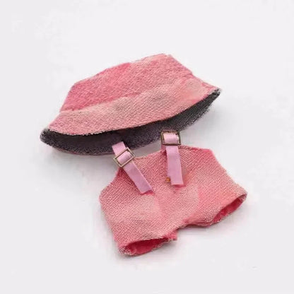 Labubu V1 V2 Generation Labubu Baby Clothes Printed Casual Hoodies Trendy Brand Cardigans, Fisherman Hats, Overalls Ornament ﻿