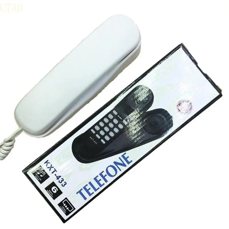 C7AB Wall Mountable Telephone,Last Number Redial,Pause Home Phone for Office Hotel