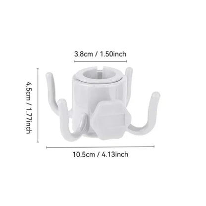 Portable Outdoor Beach Umbrella Hooks Hanger Versatile Space-saving Four-corner Hook Useful Wear-resistant Umbrella Accessories