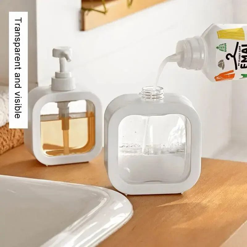 1pc Large Capacity Empty Bottle Laundry Detergent Dispensing Bottle and Shower Gel Detergent Dispensing Bottle DROPSHIPPING