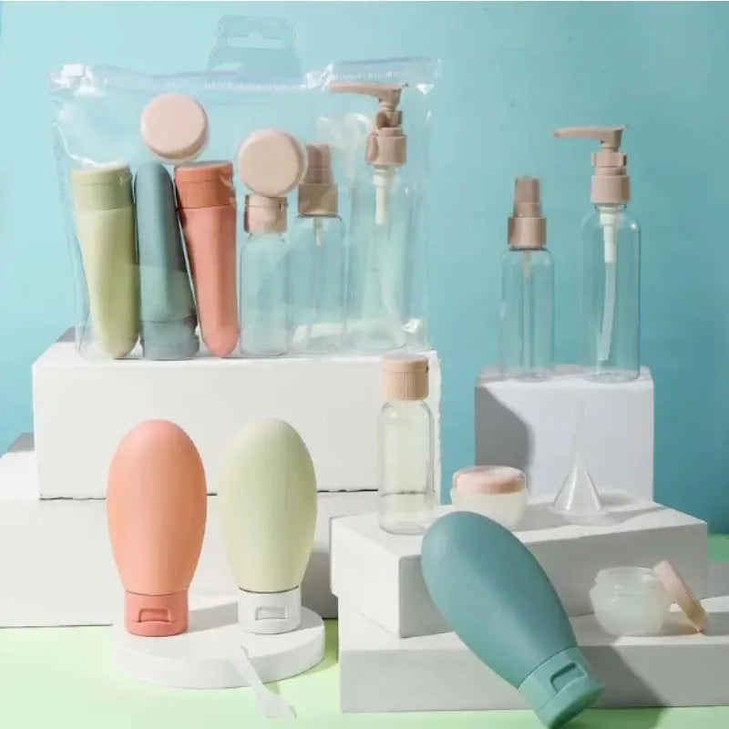 2/1set sa-Approved Travel Bottle Set - Leakproof & Bpa-Free, Ideal For Shampoo, Conditioner, Lotion & Body