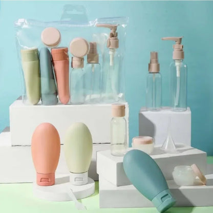 2/1set sa-Approved Travel Bottle Set - Leakproof & Bpa-Free, Ideal For Shampoo, Conditioner, Lotion & Body