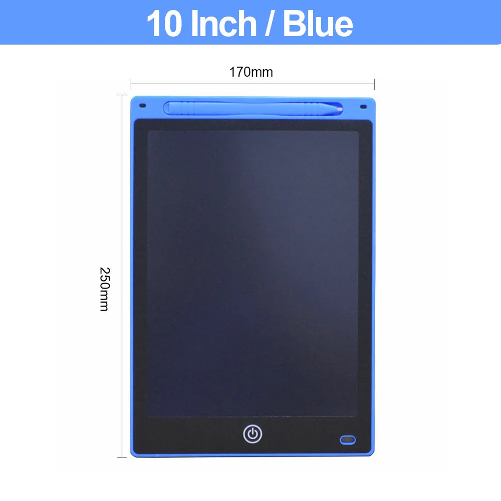 Educational Toys Writing Tablet For Kids 10/16Inch LCD Drawing Board Children Gifts USB Charging Doodle Electron Handwriting Pad