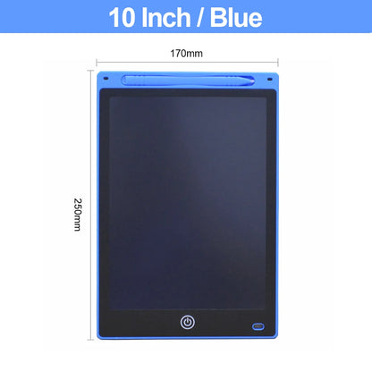 Educational Toys Writing Tablet For Kids 10/16Inch LCD Drawing Board Children Gifts USB Charging Doodle Electron Handwriting Pad