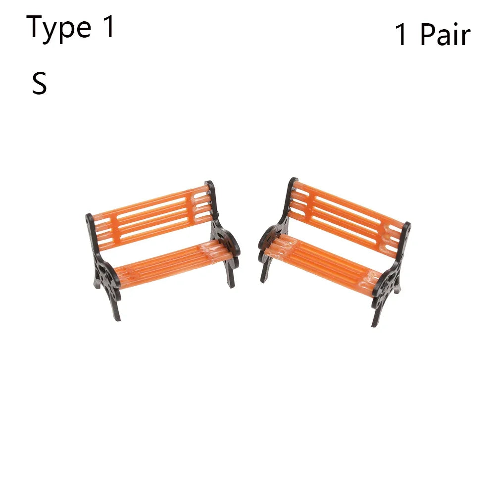 7 styles Miniatures Fairy Garden Decoration Micro Landscapes DIY Resin Craft Grassland Bridge Pool Accessories